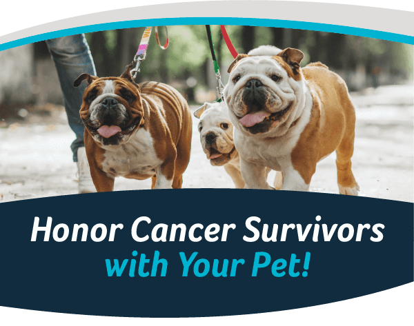 Honor Cancer Survivors with Your Pet!